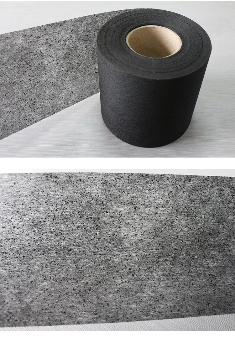 Black Activated Carbon Nonwoven Fabric For Protective Respirators Buy