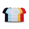 Wholesale fashion summer 100% cotton comfortable tshirt custom printing Logo plain dry fit blank white t shirt for mens Casual
