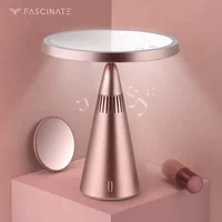 

Beauty cosmetic make up illuminated desktop table stand led cosmetic mirror