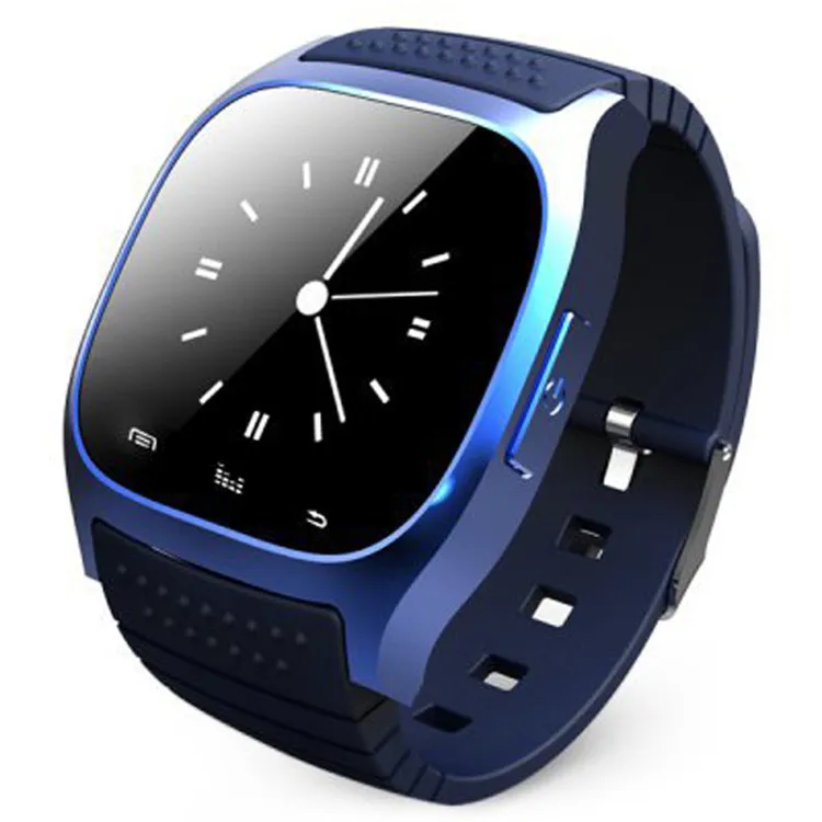 

Wrist Smart Watch M26 Waterproof Smartwatch Call Music Pedometer Fitness Tracker For Android Smart Phone, White,blue,black