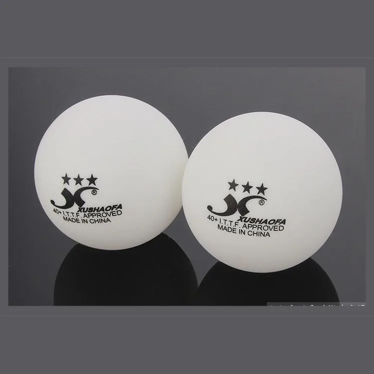 

New material  white yellow match xushaofa table tennis ball 3 star ping pong ball