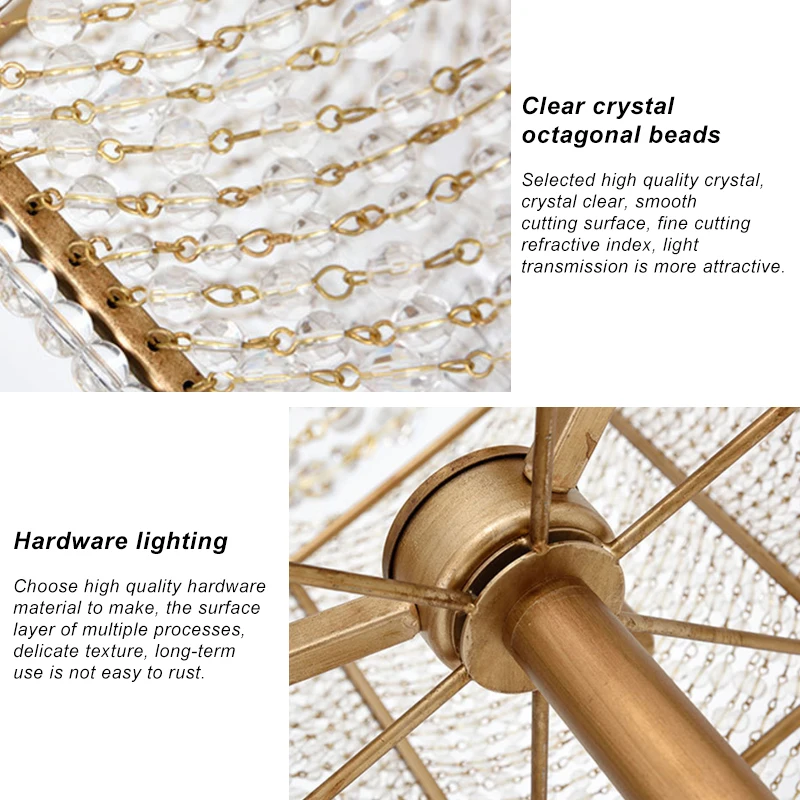 luxury fashion brief romantic bedside k9 crystal floor lamp for living room modern standing