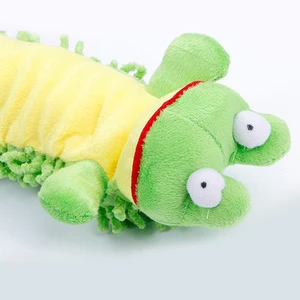 Image of Funny Puppy Dog Toys Plush Duck Shaped Sound Squeaker Chewing Toys For Small Dog Pets Playing Products