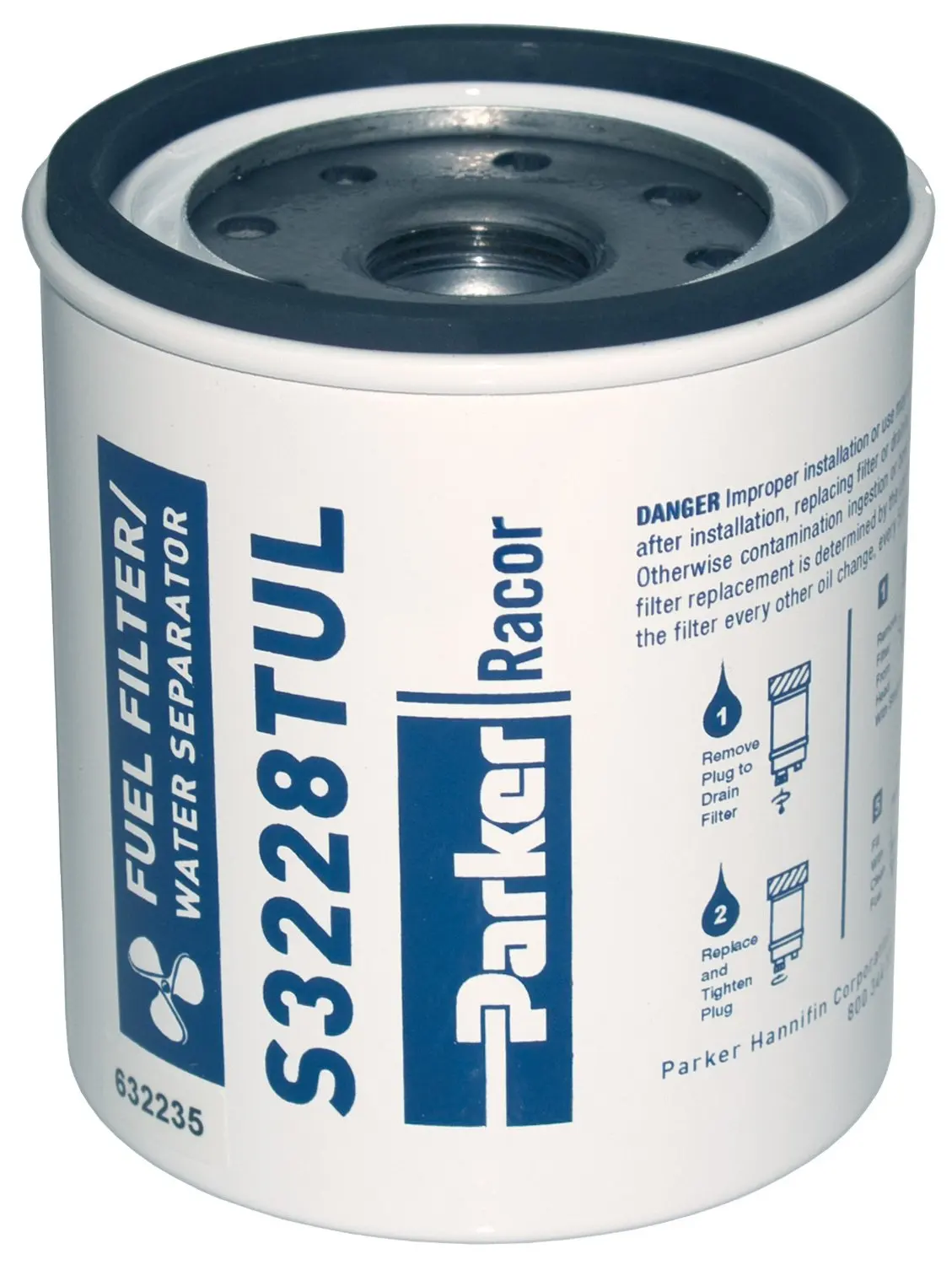 Get Quotations · Racor Spin-On Fuel Filter/Water Separator Element S3228TUL (for 320R-RAC