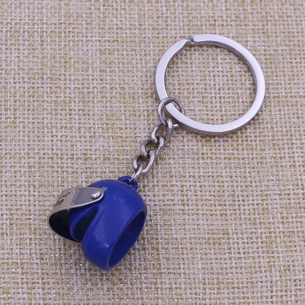 Promotion Gifts Custom Mini Metal Motorcycle Helmet 3d Keychain Buy