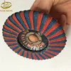 2019 new type upsiding down edges polish flap disc for wood and metal with 40-320 grit