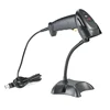 Best Price Laser Bar Code Scanner with Stand Logistics USB Barcode Reader