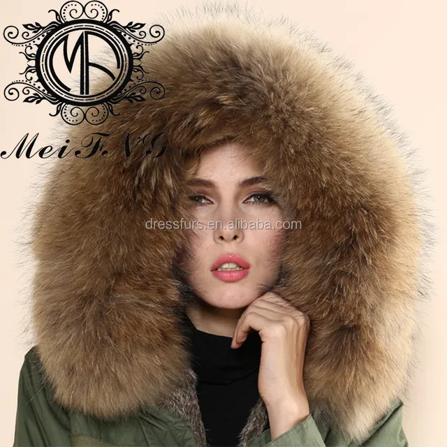 Fashion Style Men's Winter Jacket With Raccoon Fur&rabbit Fashion Style Men's Winter Jacket With Raccoon Fur&rabbit