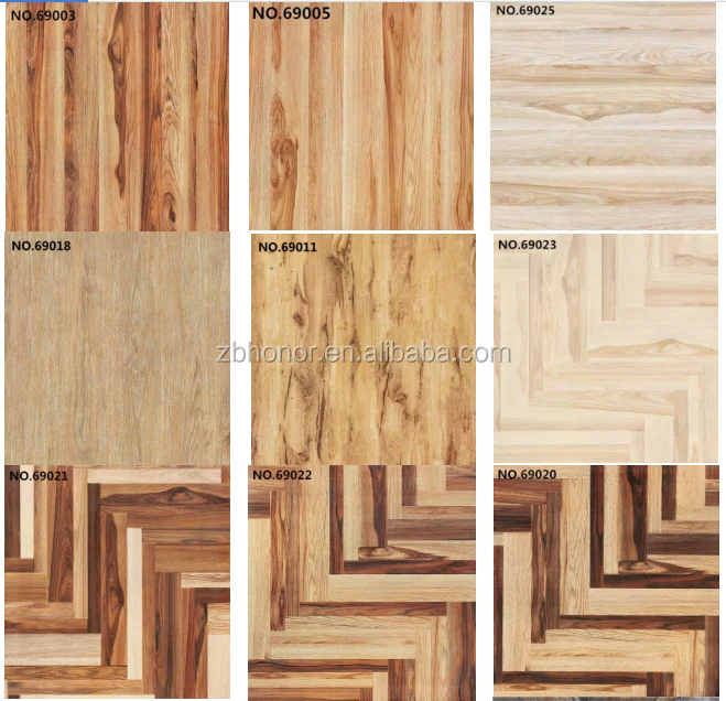 Building Material Non-slip Wood Look Porcelain and Ceramic Floor Tile Prices