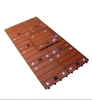 Wood Plastic Composite Flooring with Solar Light Outdoor Garden Balcony Interlocking Decking Tile
