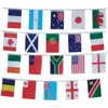 China Ccstom Any Size Polyester Bunting Flag Rope Flag String Flag of All Countries