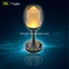 Unique design wireless led table lamp rgb color change & brightness dimmable with screen touch 2w rgb led bulb