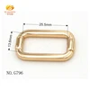 Square Ring Buckle Hardware for Handbag Metal Hardware Accessory