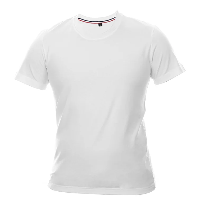 

Wholesale Plain Blank Custom Printing White Organic Cotton Men T Shirt