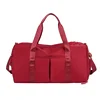 Comfortable portable sliding zipper external strap bag large capacity fitness bag sports bag can be customized or wholesale