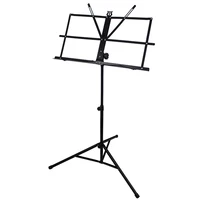 

Wholesale portable little music stand instrument Adjustable folding music book stand GH-521 orchestral stand