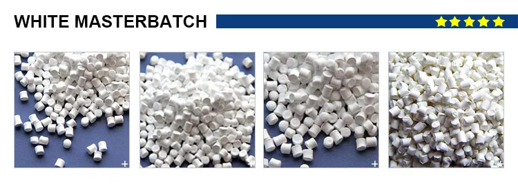 Defoaming Water Absorption White Masterbatch Granule recycled granules