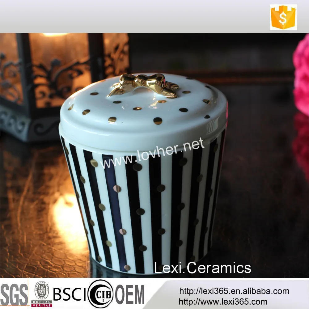 Ceramic Spice Jars Wholesale Designer Kitchen Canisters Porcelain