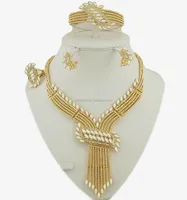 

2016 new african fashion gold plating jewelry wholesale authentic jewelry sets