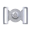 Logo custom zinc alloy metal interlocking bet buckles