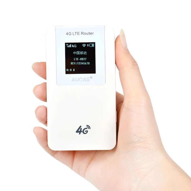 

AUCAS 3G/4G Wifi Sim Card Wireless Router with Power Bank