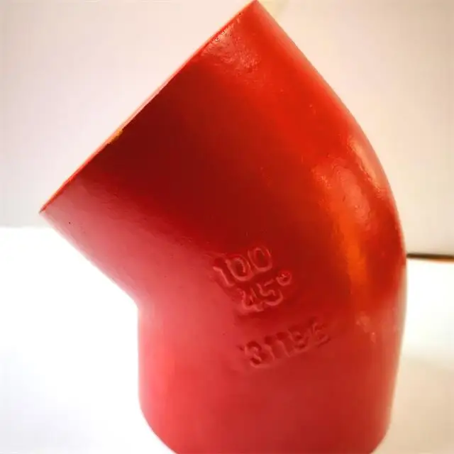 
SML pipe bend for EN877 cast iron pipe fitting bend 88 