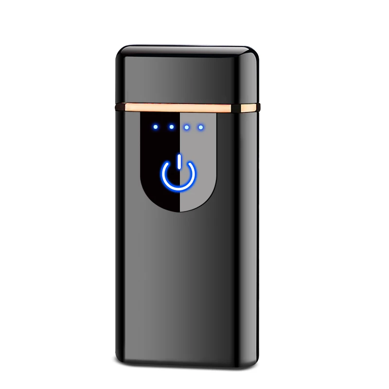 Hot Dual Arc Electric USB Lighter Rechargeable Flameless Windproof Tesla Plasma