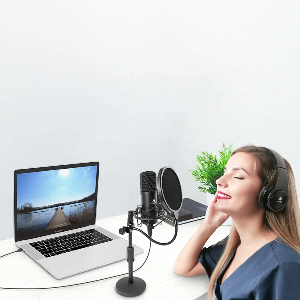 

Entry-level Desktop Podcasting Sound Recording Professional Microphone Kit