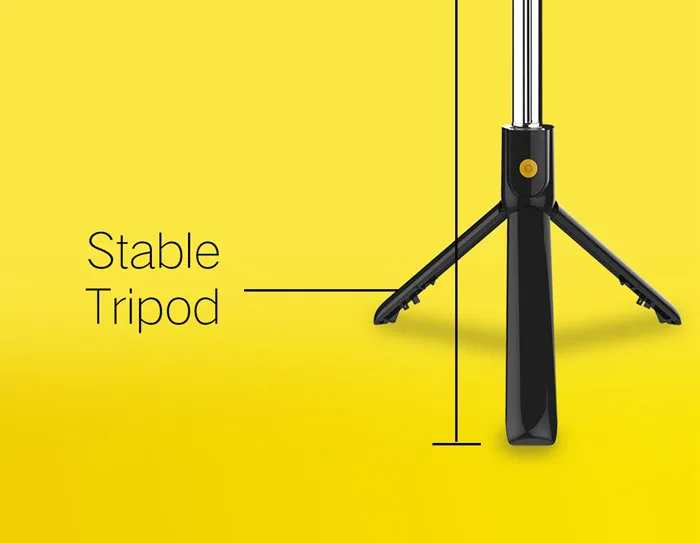 3 in 1 wireless bluetooth selfie stick mini tripod with remote control for iphone android