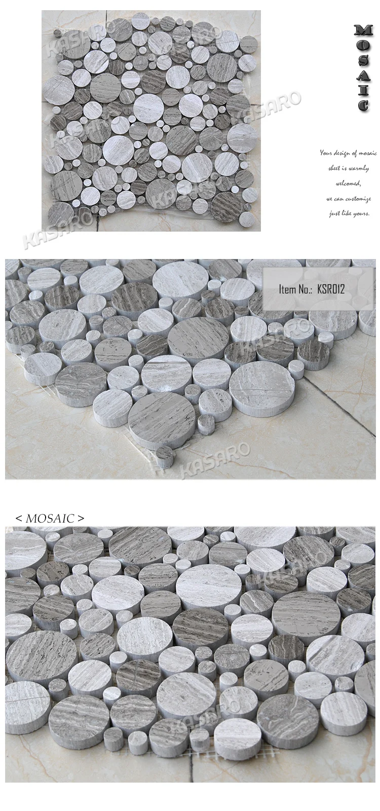 Small kitchen designs flooring square gray natural stone marble tile