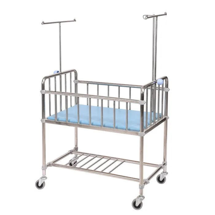 Hospital Stainless Steel New Born Baby Bed Basin Pediatric Bed Buy