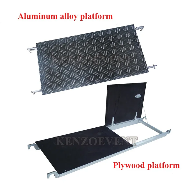 China manufacturer top grade aluminum mini mobile construction scaffold