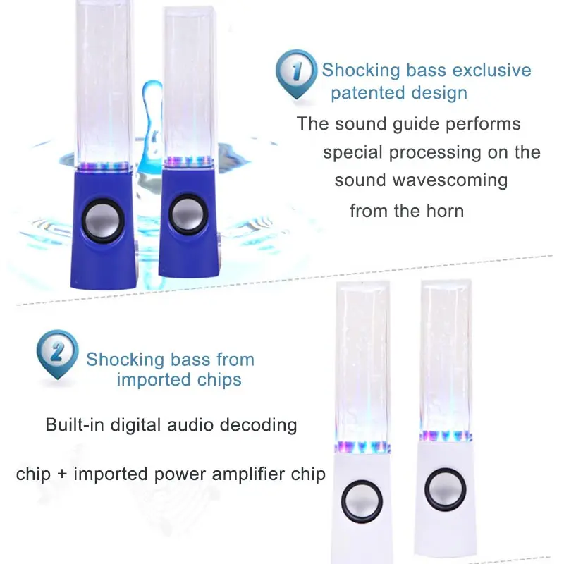 gadgets 2020 large big water dancing speakers instructions - ANKUX.COM