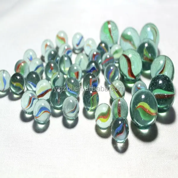 
Transparent clear glass marbles with blister packing 