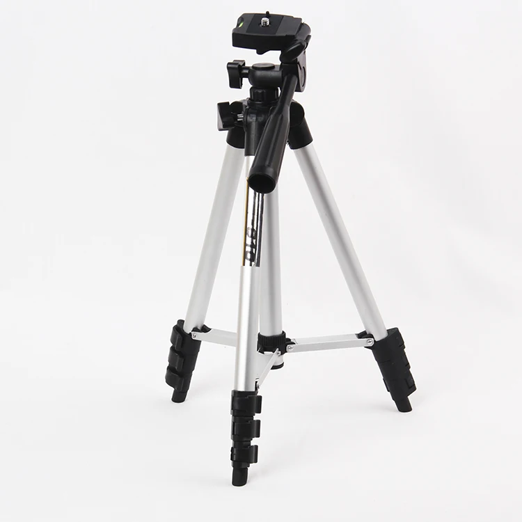 

FOSOTO 40 Aluminum camera phone tripod with Bag, Silver