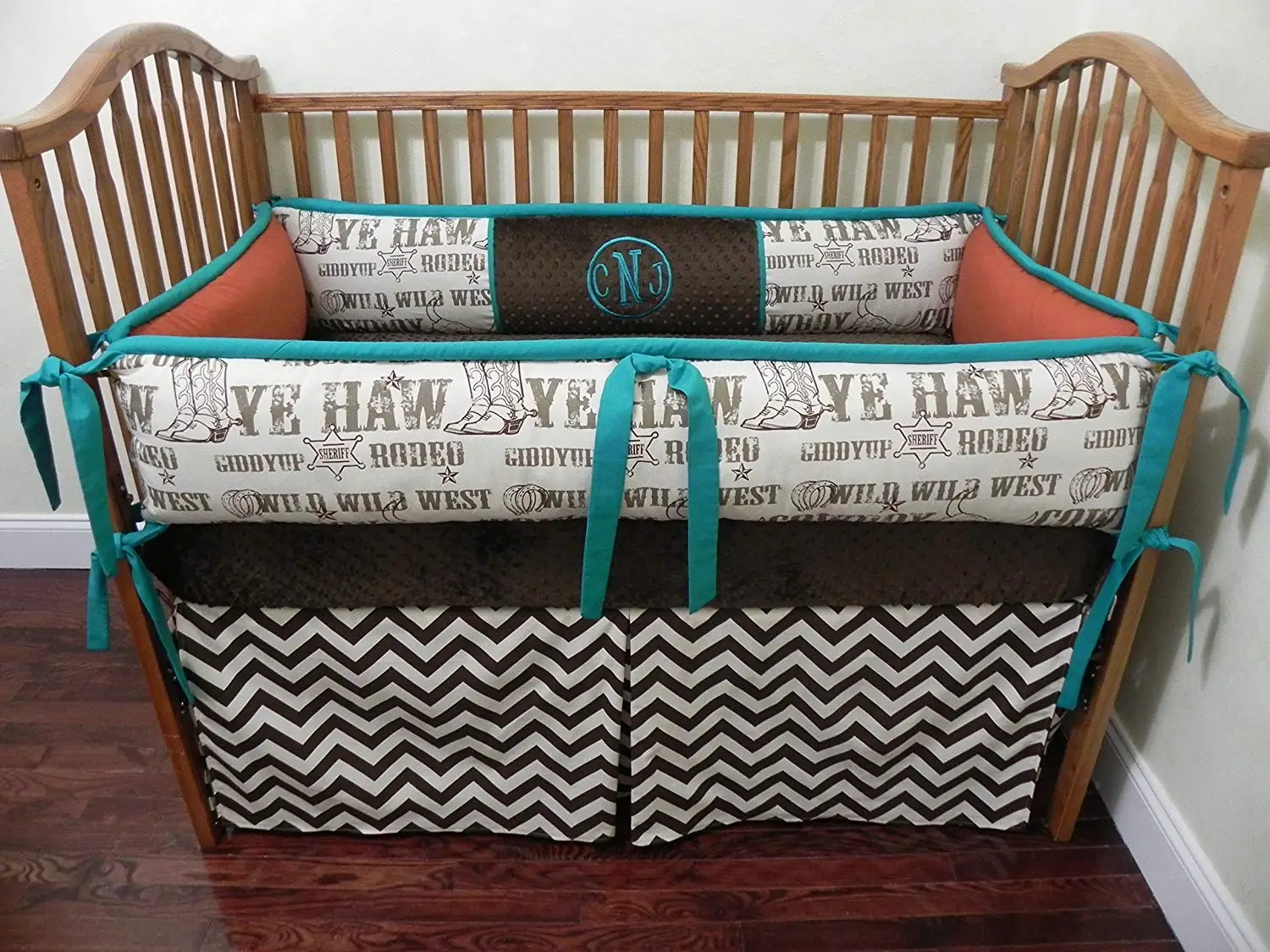 cowboy crib sheets