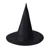 Black Halloween Witch Hat Wizard Costume Halloween Hat Party Masquerade Cosplay Costume Accessory