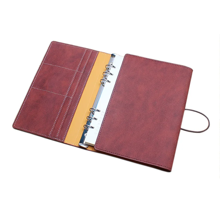 
Cheap School A3 A4 A5 leather paper custom notebooks 