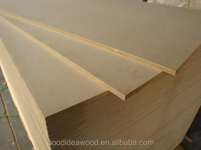 
E1 grade Raw MDF Board Thickness 2~25mm 