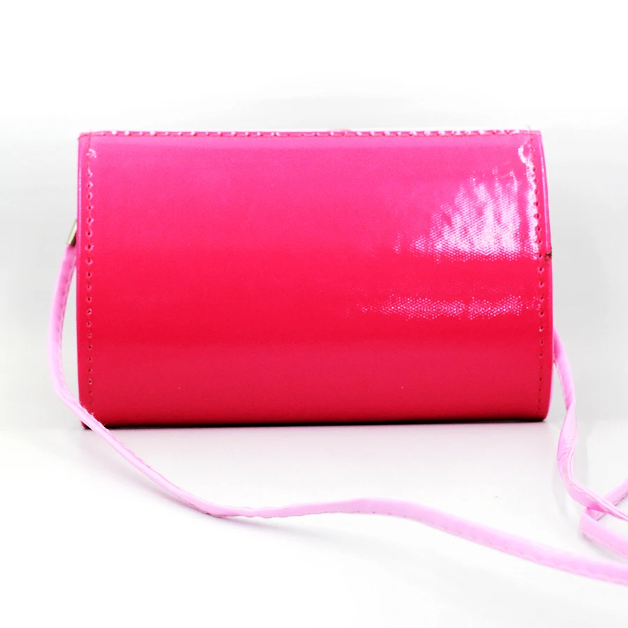 
Cute Little Girls Shoulder Bag PU Leather Kids Mini Cartoon Messenger Bag Custom Print 