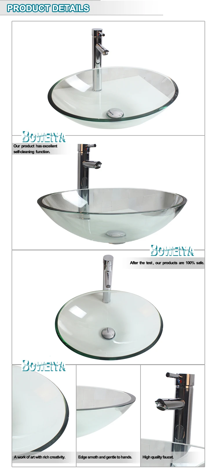 Color Countertop Glass Sink Bowl Face Wash Basin Buy Glass Sink Bowl
