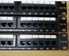 Cat6 UTP 24 Port Patch Panel with label window big colorful code label
