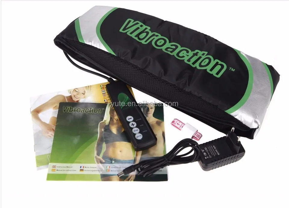 Vibro shape slimming belt with heat function for loosing weight and massage