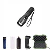2019 Hot Sale Promotion Product Bike Light Torch light Custom Logo rechargeable LED Flashlight set