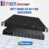 High performance CATV Digital OPT D600 24 channel cable tv digital h.264 SD/HD encoder