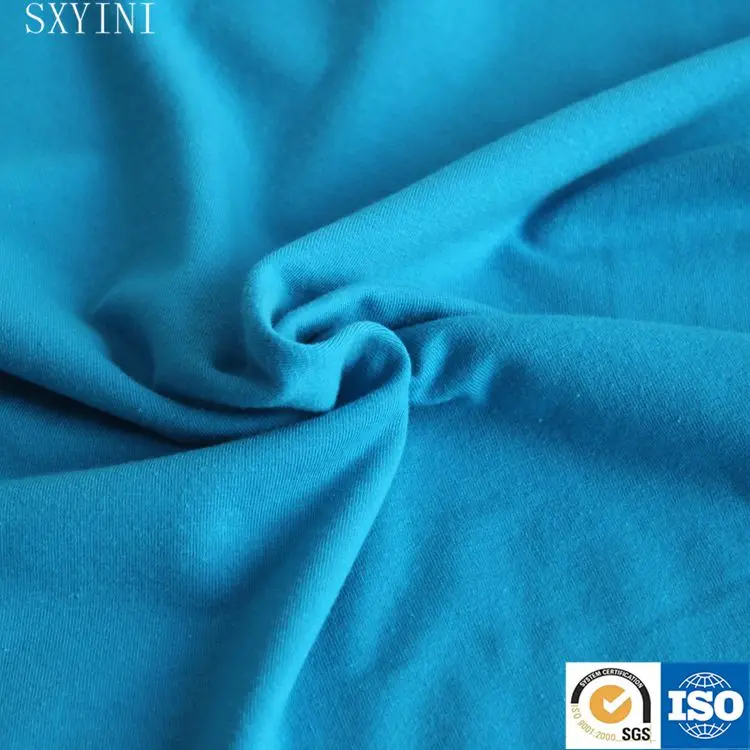 Wholesale 95 Cotton 5 Spandex 30s Combed Cotton Spandex Knitted Fabric For Underwear Clothes