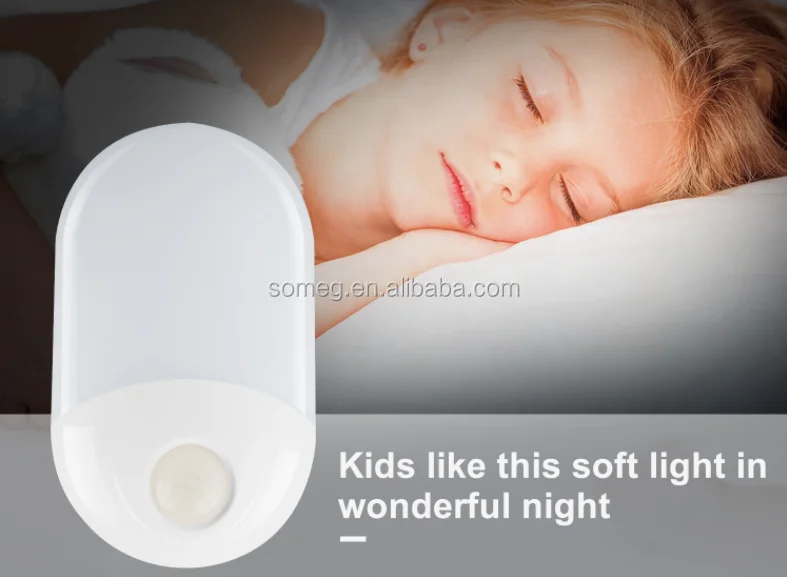 Wireless PIR Motion Sensor Night Light Body Induction Night Lamp luminaria Bedroom Hallway LED Wall Light Nightlight EU/US Plug