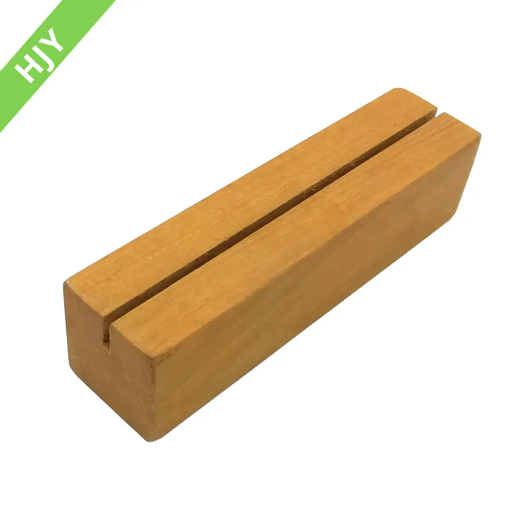 20 Porte-Menus En Bois De Pin Naturel - Support Carte Mariage, Noël, Anniversaire | Réutilisable Et Écologique