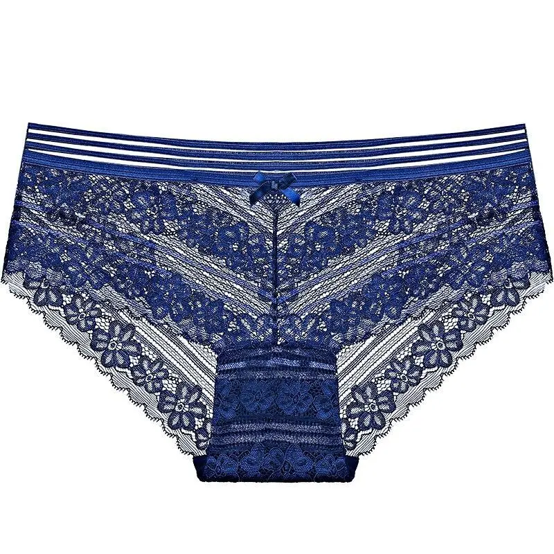 2019 fashion women lace transparent underwear sexy girl see through night lingerie panties comfortable women underwear