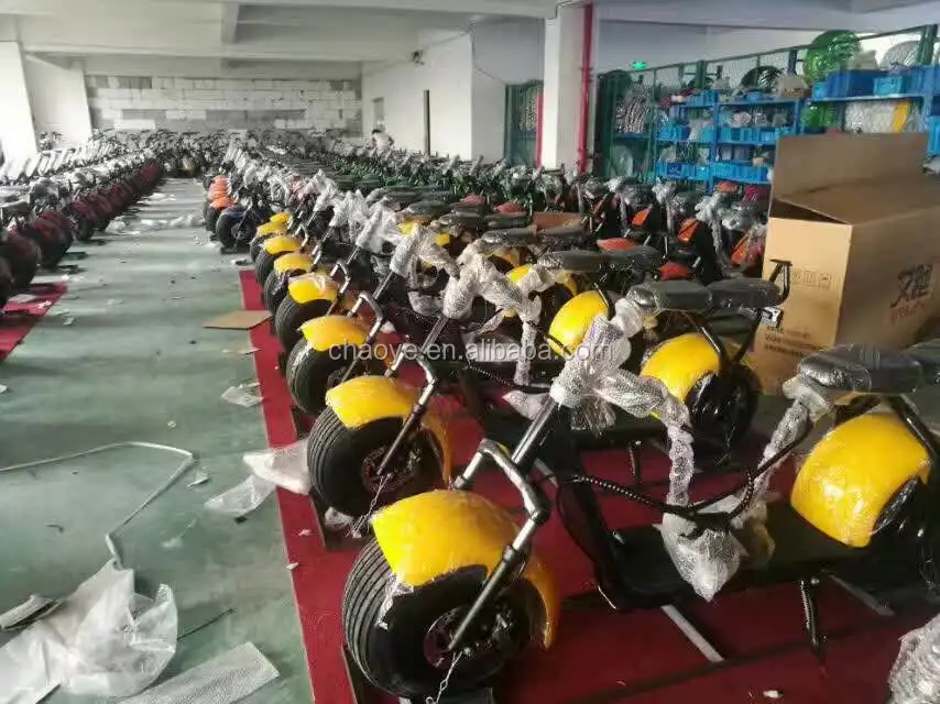 Electric Mobility Scooter Parts Fat Tire Citycoco Electric Scooter